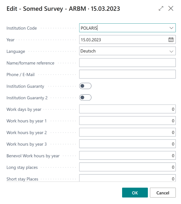 Somed Request Page